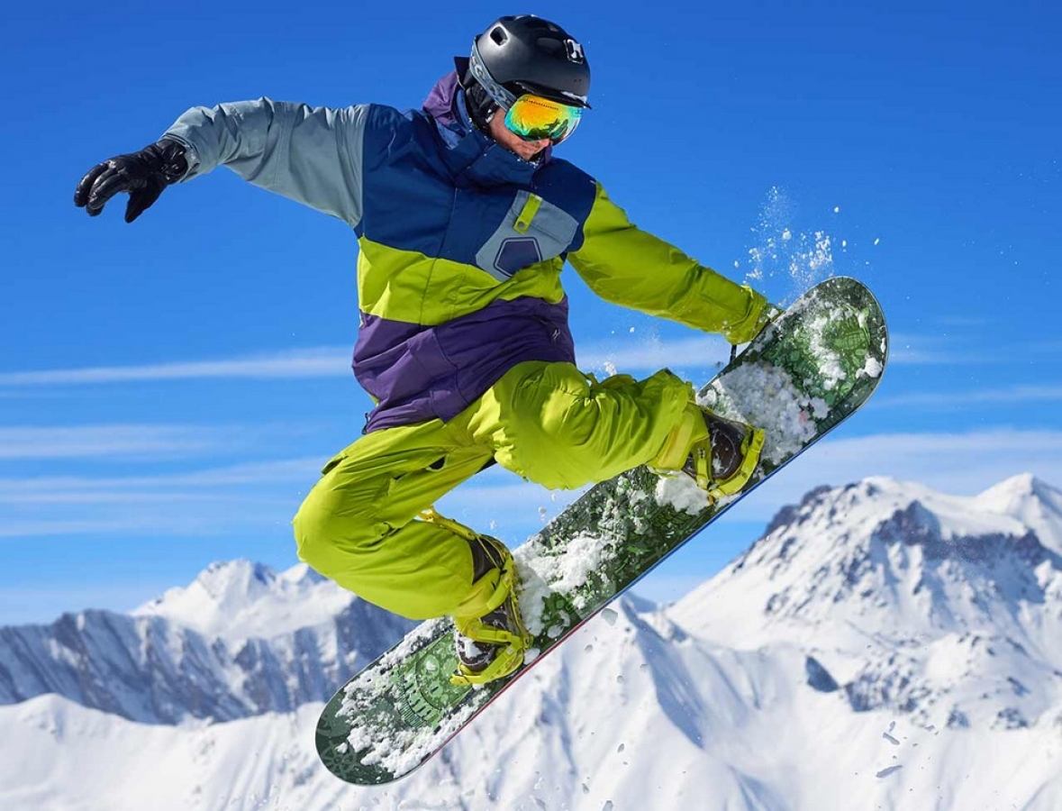 Raj dla snowboardzisty