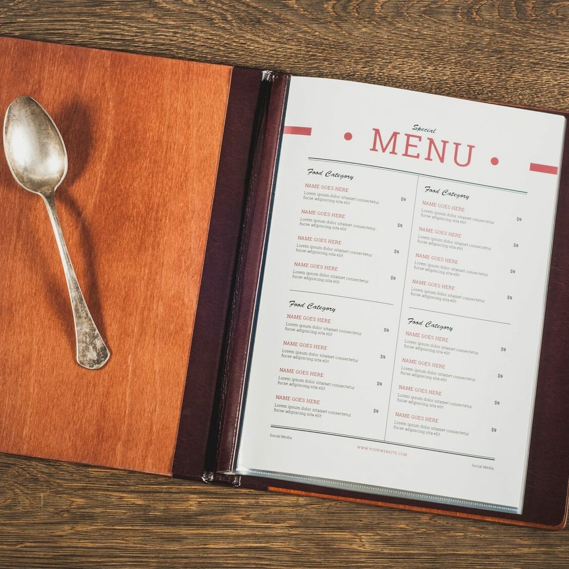 Różne menu